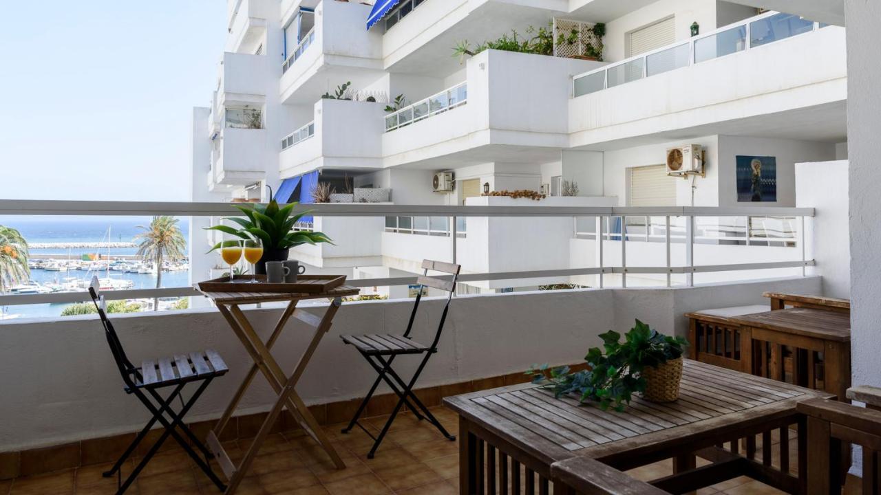 Estepona Marina With Sea Views, Pool And Parking Luaran gambar